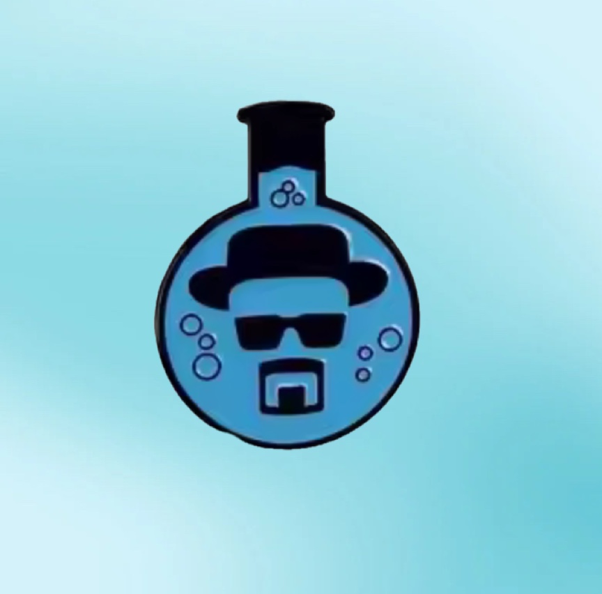 Blue Flask PIn – The Breaking Bad Store ABQ