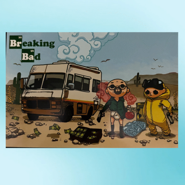 Breaking Bad Rv Sticker Walt and Jesse RV Desert Sticker – GCS – The Breaking Bad Store ABQ